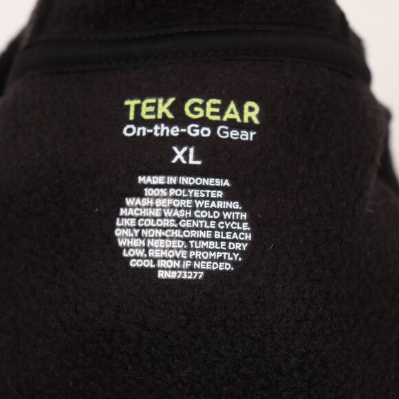 Tek Gear Hooded Sweater Fleece Jacket XL - Picture 7 of 7